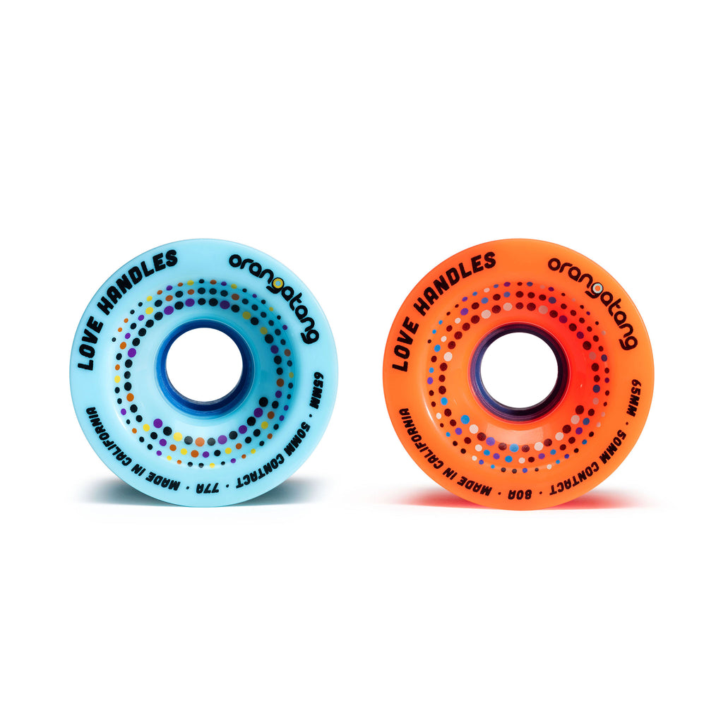 ひ*ろ様 ORANGATANG LOVE HANDLES【65mm】80a(or Orangatang Love Handles Wheels in Orange for Sale Canada