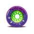 Orangatang 85mm Caguama (83a, purple) longboard skateboard wheel (front)