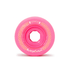 Orangatang 73mm Beefcake (83a, pink) longboard skateboard wheel (front)