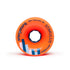 Orangatang 70mm Stimulus (80a, orange) longboard skateboard wheel (front)