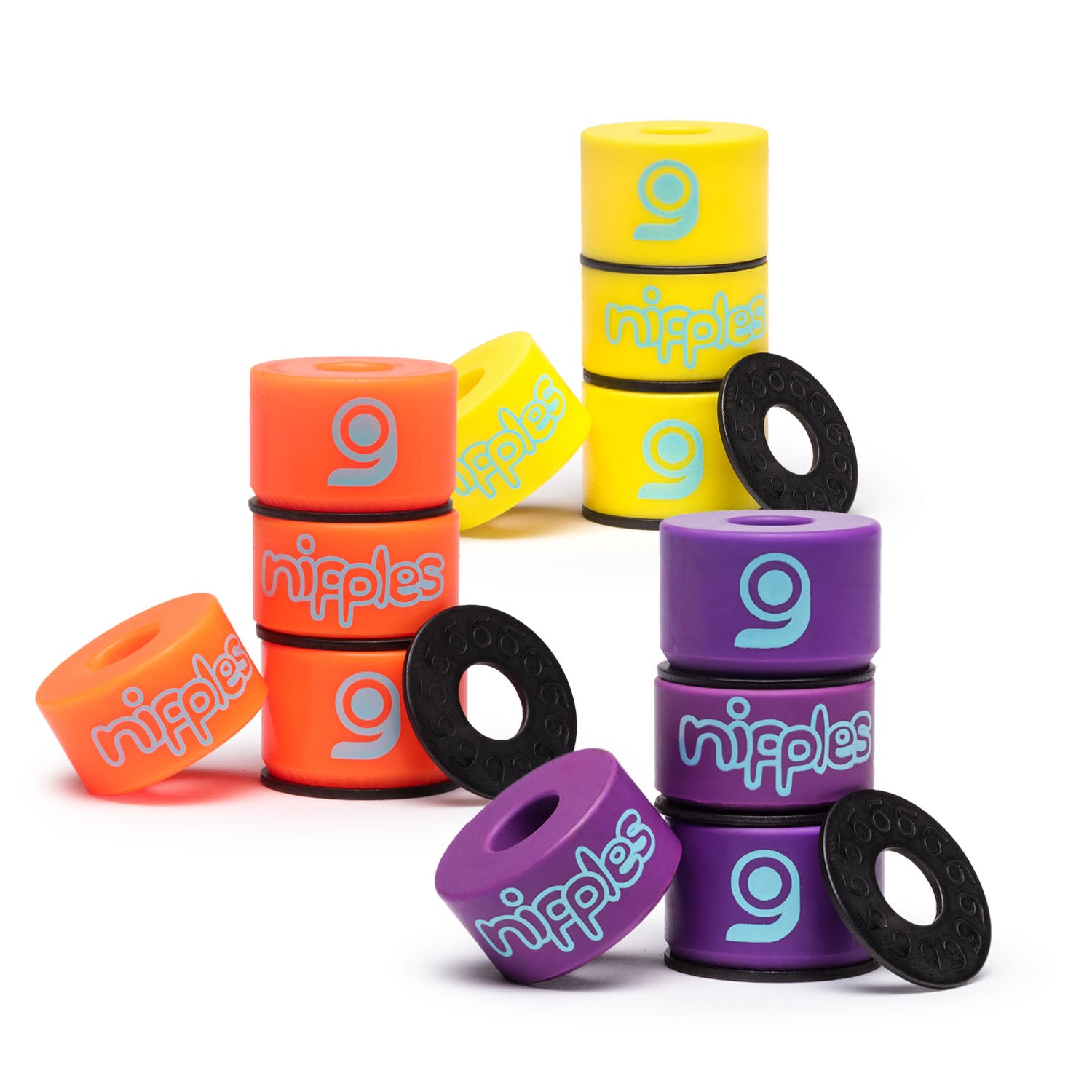 Orangatang Nipples Bushings 4-Pack - Truck-Onderdelen Longboards