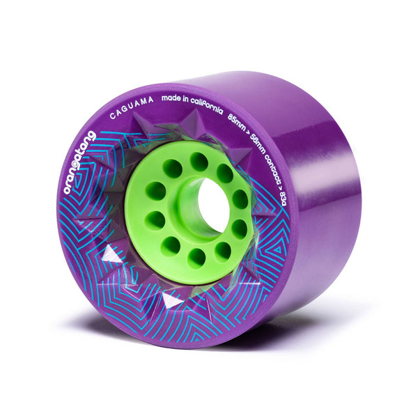 高速クルージング！Orangatang Caguama 85mm 83aパープル Caguama | LDP E-Skate Commute Longboard Skateboard Wheels