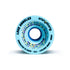 Orangatang 65mm Love Handles (77a, blue) longboard skateboard wheel (front)